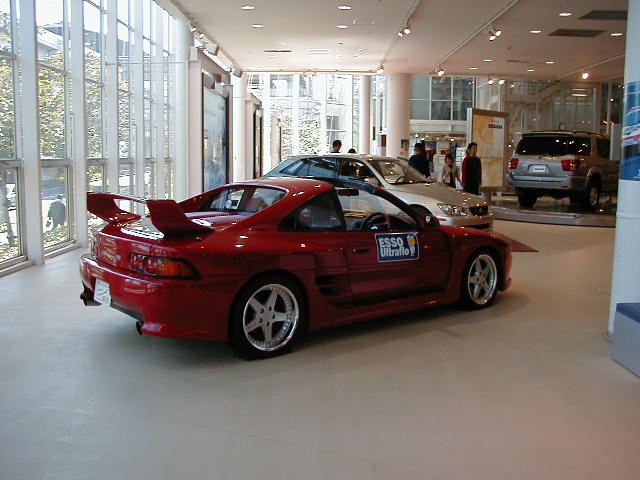 TRD2000GT #?? (Red) @ Mega Web Toyota City Showcase P9230013